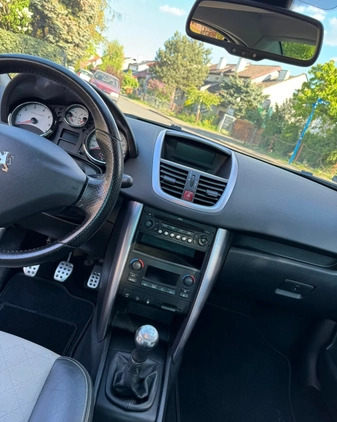 Peugeot 207 CC cena 17899 przebieg: 161130, rok produkcji 2008 z Wrocław małe 121